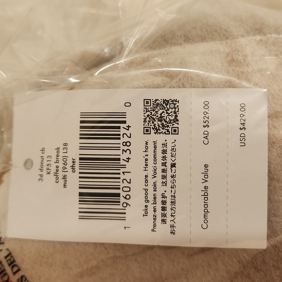 Kate Spade Coffee Break 3D Donut Crossbody NWT - Picture 6 of 6